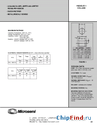 Datasheet JANTX1N645UR-1 manufacturer Microsemi